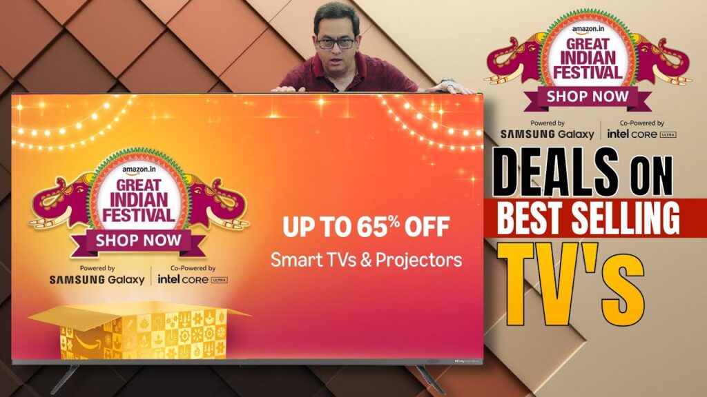 Bestselling TVs at Unbelievable Prices! Amazon Great Indian Festival Deals 2024