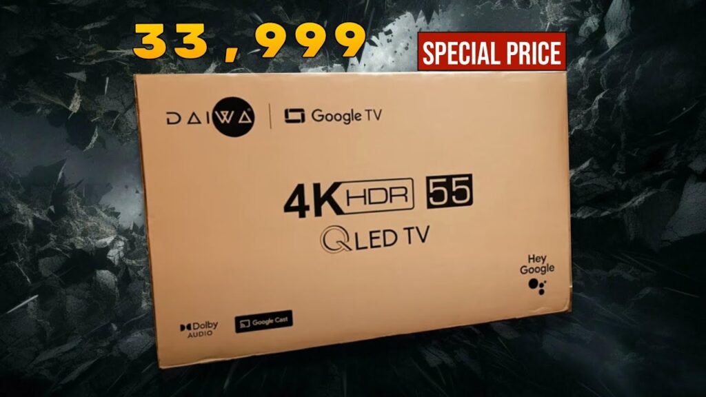 DAIWA 55-Inch QLED Smart TV